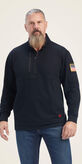 FR Durastrech Fleece 1/2 Zip Job Shirt Front
